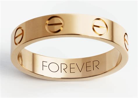 cartier love ring couple.